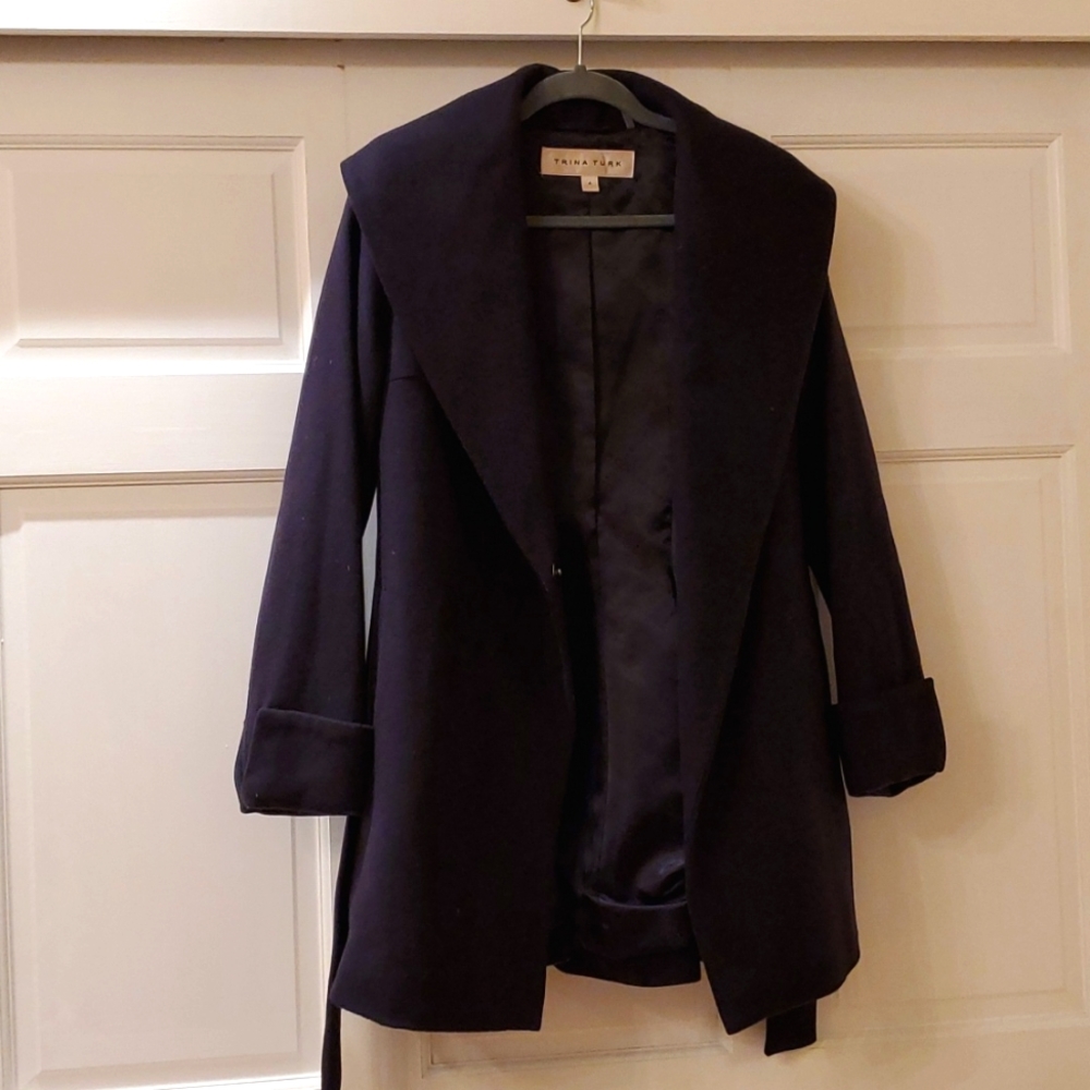 Trina Turk wool and cashmere coat